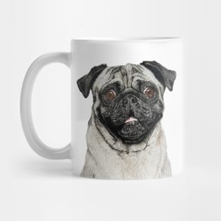 Pug Drawing Mug